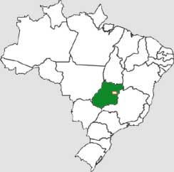 Mapa de Goiás